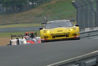 Corvette C6R et Oreca 03.Cliquez pour agrandir